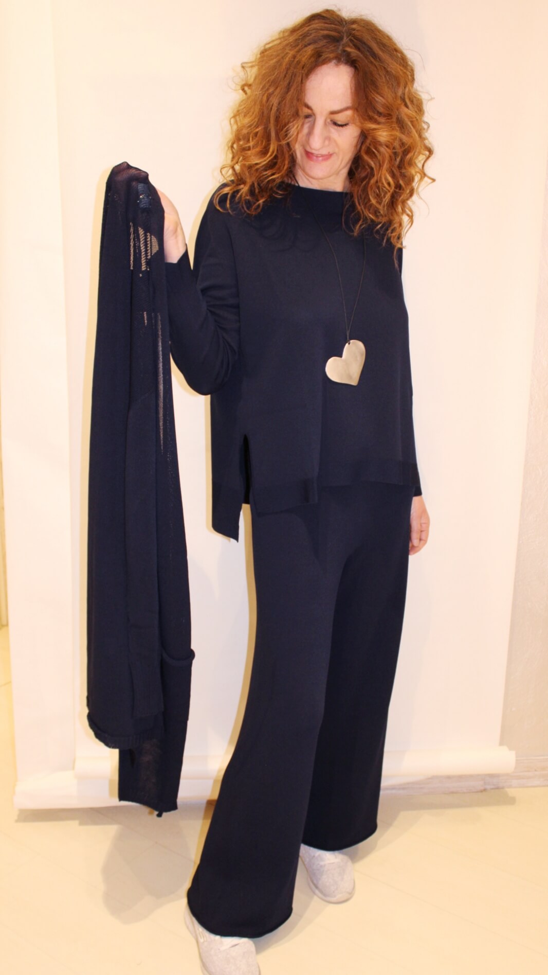 pantalone palazzo maglia 8